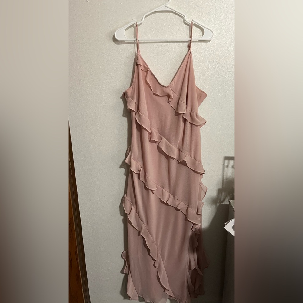A New Day Women’s Pink Ruffle Dress